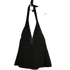 2bamboo black halter swimsuit SZ Medium